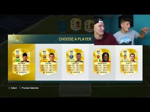 INSANE FIRST EVER FIFA 16 DRAFT w/ REEV!! - Fifa 16 Ultimate Team