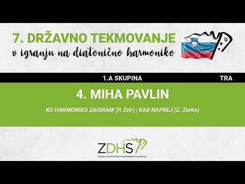 Miha Pavlin - Državno prvenstvo v igranju na diatonično harmoniko 2021