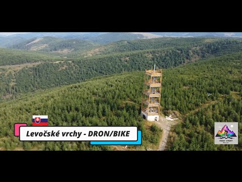 Cyklotrasa C2 - Levočské vrchy DRON & BIKE V032 2024