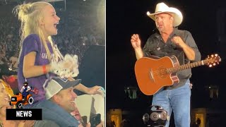 Garth Brooks Makes Little Girl’s Dream Come True At Concert