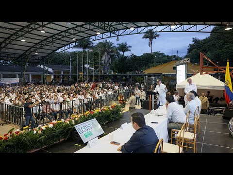 Entrega de ampliación y modernización del Hospital María Auxiliadora del municipio de Garzón, Huila