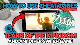 How To Use CHEATS In Zelda Tears of The Kingdom or ANY other Switch Game