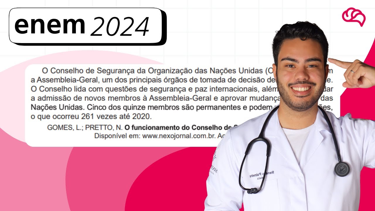 Resolução em Vídeo — Questão 89 ENEM 2024
