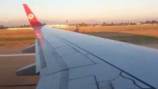 preview picture of video 'Turkish Airlines Boeing 737-800 takeoff in Antalya'