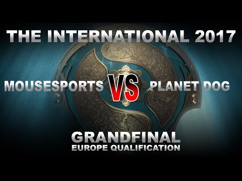Mousesports vs Planet Dog Grandfinal Game 4: Europe Qualification to The International 2017