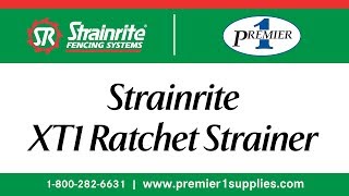 XT1 Ratchet Strainer