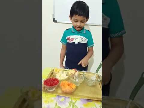 Fruit chat made by Yash