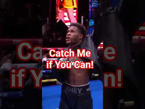 Catch Me if You Can! #boxing #devinhaney #briannormanjr