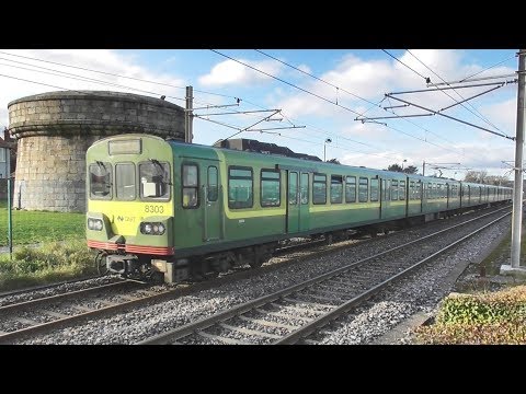 Irish Rail 8300 Class Dart Train Number 8303 - Booterstown, Dublin