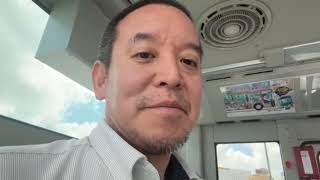 バス移動　那覇空港→アメリカンビレッジ（北谷町）