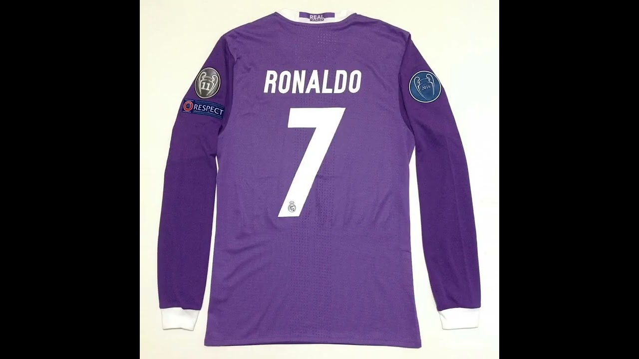 Watch video 🇪🇸 REAL MADRID 2016/2017 away jersey UEFA CHAMPIONS LEAGUE FINAL Now 🇪🇸 REAL MADRID 2016/2017 away jersey UEFA CHAMPIONS LEAGUE FINAL