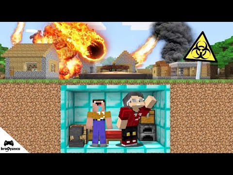 METEOR YAĞMURU SIĞINAK - MİNECRAFT #73