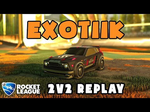 ExoTiiK Ranked 2v2 POV #181 - ExoTiiK & dead VS LED & Aiipa - Rocket League Replays