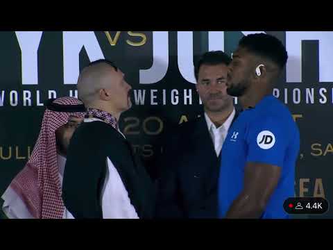 17.08.2022 Olexander Usyk - Anthony Joshua - press conference before the rematch Усик - Джошуа