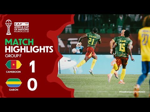 HIGHLIGHTS | Cameroon 🆚 Gabon | #TotalEnergiesAFCON2025 - Group F