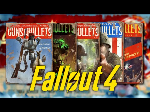 FALLOUT 4 - Guns and Bullets Magazine Locations! (Guide/Walkthrough)