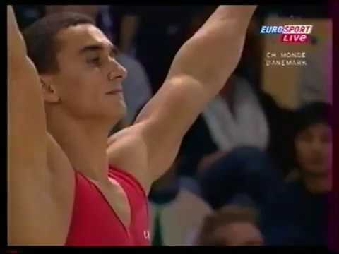 Marian DRAGULESCU (ROM) floor - 2006 Aarhus worlds TF