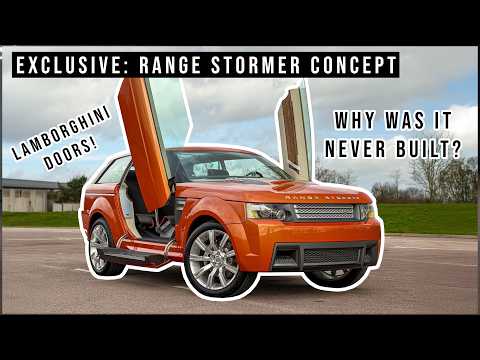 Driving the €1.5 Million Range Stormer Concept Car