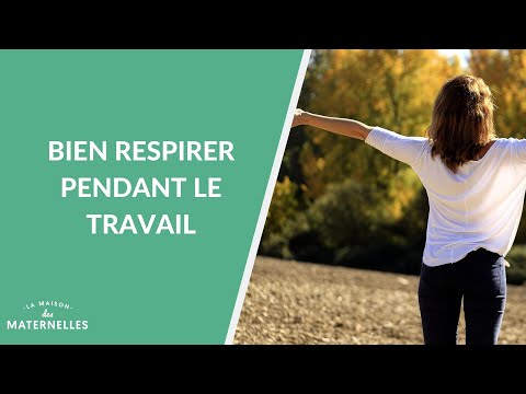 Breathing well during labor - La Maison des maternelles #LMDM