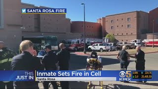 Inmate Causes Disturbance Setting Fire At Sonoma County Jail