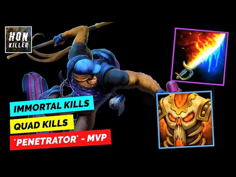 HoN Monkey King DAWNBRINGER with DAEMONIC BREASTPLATE - MVP