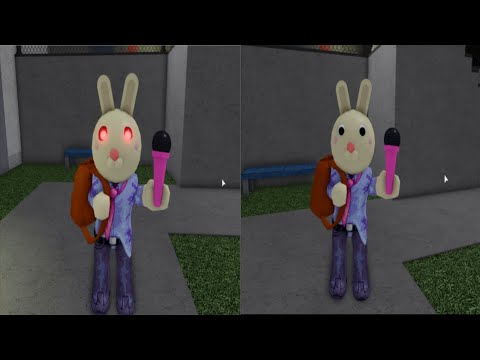 Infected vs Non Infected FNF Bunny Jumpscare - Roblox Piggy RP