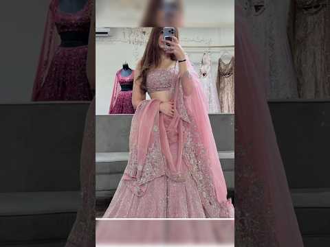 Amazing 😍 pink lehenga choli 2024 #viral #wedding #lehenga #design