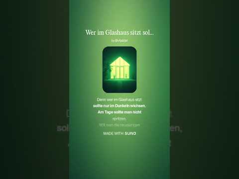 VitjaBljat - Wer Im Glashaus Sitzt (w/ Lyrics)