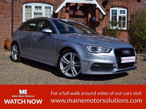 2015 15 Audi A3 S line Sportback