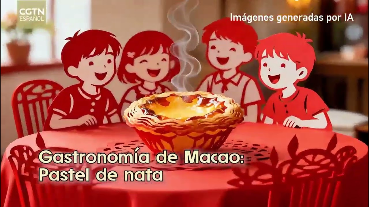 Macao a través del recorte en papel