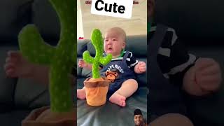 Download lagu Nangis tapi diturunkan mainan kaktus #baby #cute #funnybaby mp3