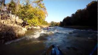 preview picture of video 'Rocky Fork Creek and the Paint Creek Chutes - October 8, 2011'
