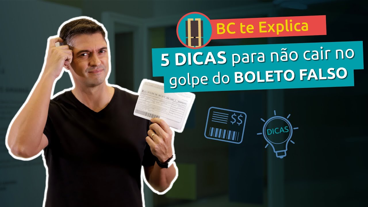 BC te Explica #41 - 5 DICAS para NÃO CAIR no Golpe do BOLETO FALSO