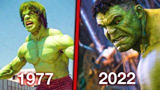 Download the video "Evolution of HULK Movies (1977 - 2022)"