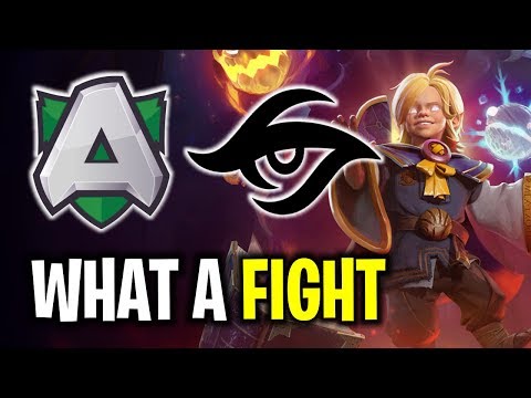 SECRET vs ALLIANCE - WHAT A FIGHT TI9 THE INTERNATIONAL 2019 | Dota 2
