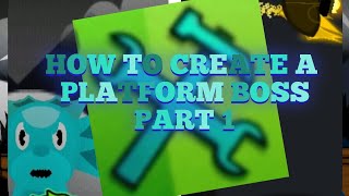 How to create a platform boss fight in Geometry 2.2 part 1 (GDPS editor 2.2)