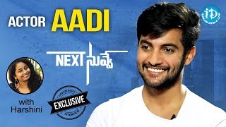 Next Nuvve Movie Hero Aadi Exclusive Interview