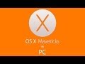 Установка Mac OS X Mavericks на PC часть4 - создание загрузочной ...