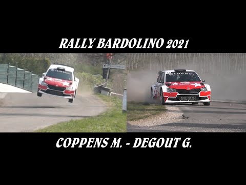 RALLY BARDOLINO 2021 / COPPENS M. - DEGOUT G./ SKODA FABIA R5 / FILM + PASSAGGI ESTERNI