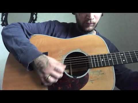 Martin D-28 Doc Watson-black mountain rag