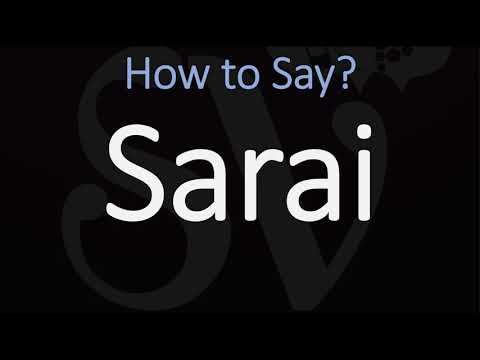 How to Pronounce Sarai? (CORRECTLY) Meaning & Pronunciation (Bible)