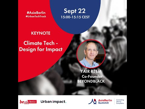 Keynote: Climate Tech - Design for Impact