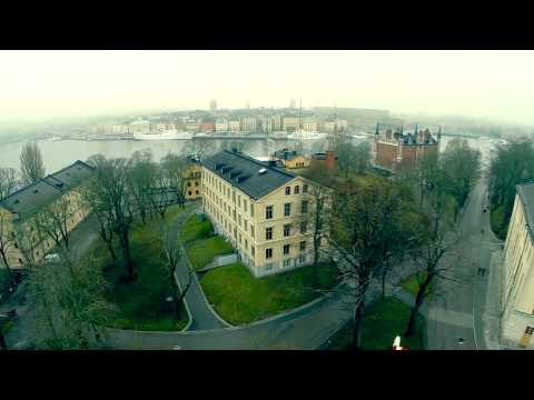 Drone flight over Stockholm - DJI Phantom Video