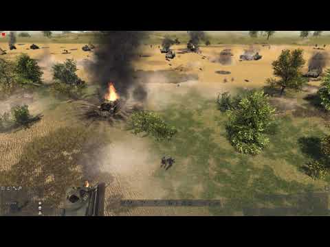 Men Of War Assault Squad 2 Cinematic Skirmish Gameplay Made With Valour Mod