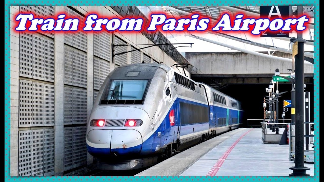 How to reach train station from terminal at Paris Charles de Gaulle Airport !