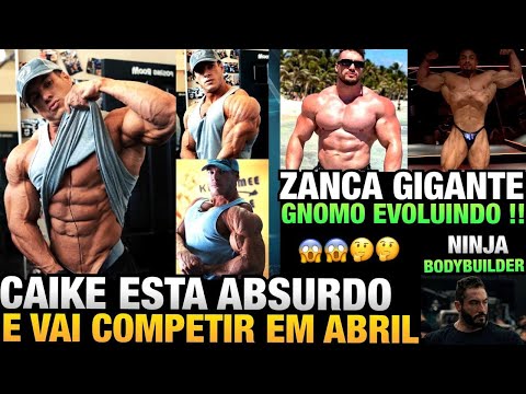 ZANCA ENORME - CAIKE MOSTRA SHAPE ABSURDO E VAI SUBIR EM ABRIL - GNOMO EVOLUINDO + NINJA