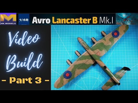 HK Models 1/48 Avro Lancaster Build - Part 3 - Painting "S for Sugar"