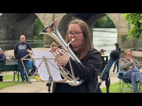 10 Strata Brass - Wetherby Bandstand 12th June 2022 Hello (Lional Ritchie)