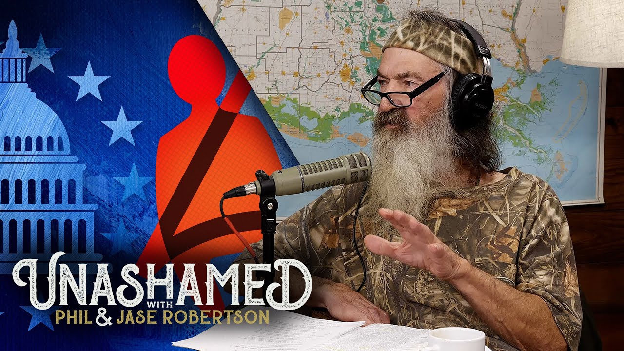 Ep 418 | Phil's Problem with Seatbelts & Jase Picks Up an Unlikely Passenger