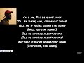 Stay Down Lyrics By Brent Faiyaz
